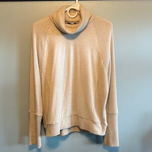 Cozy Beige Turtleneck Sweater